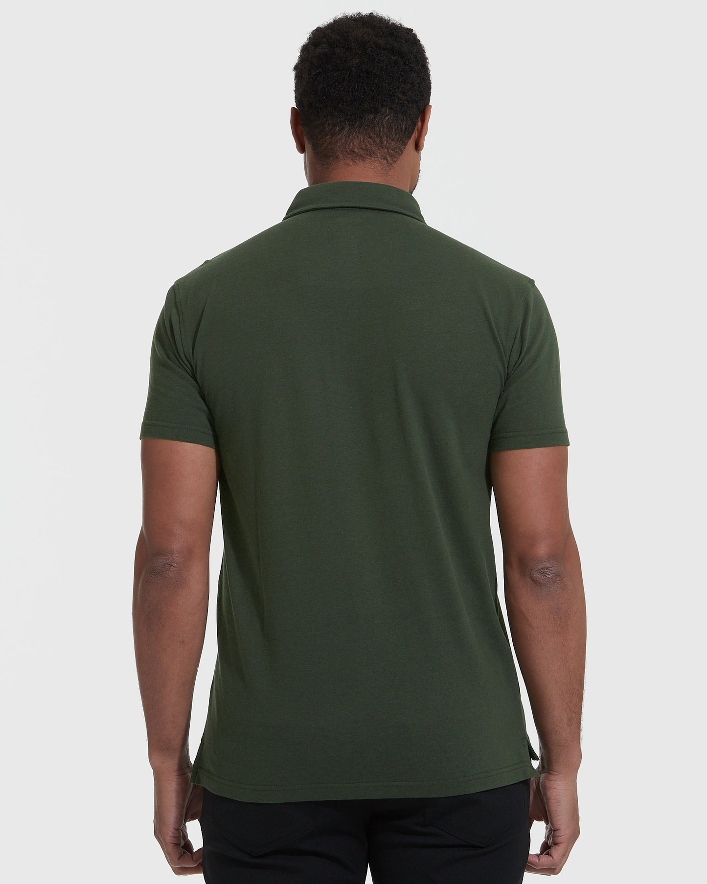 Dark Olive Short Sleeve Polo