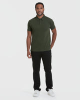 Dark Olive Short Sleeve Polo