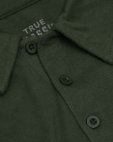 Dark Olive Short Sleeve Polo