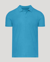 Dark Heather Bahama Blue Classic Polo