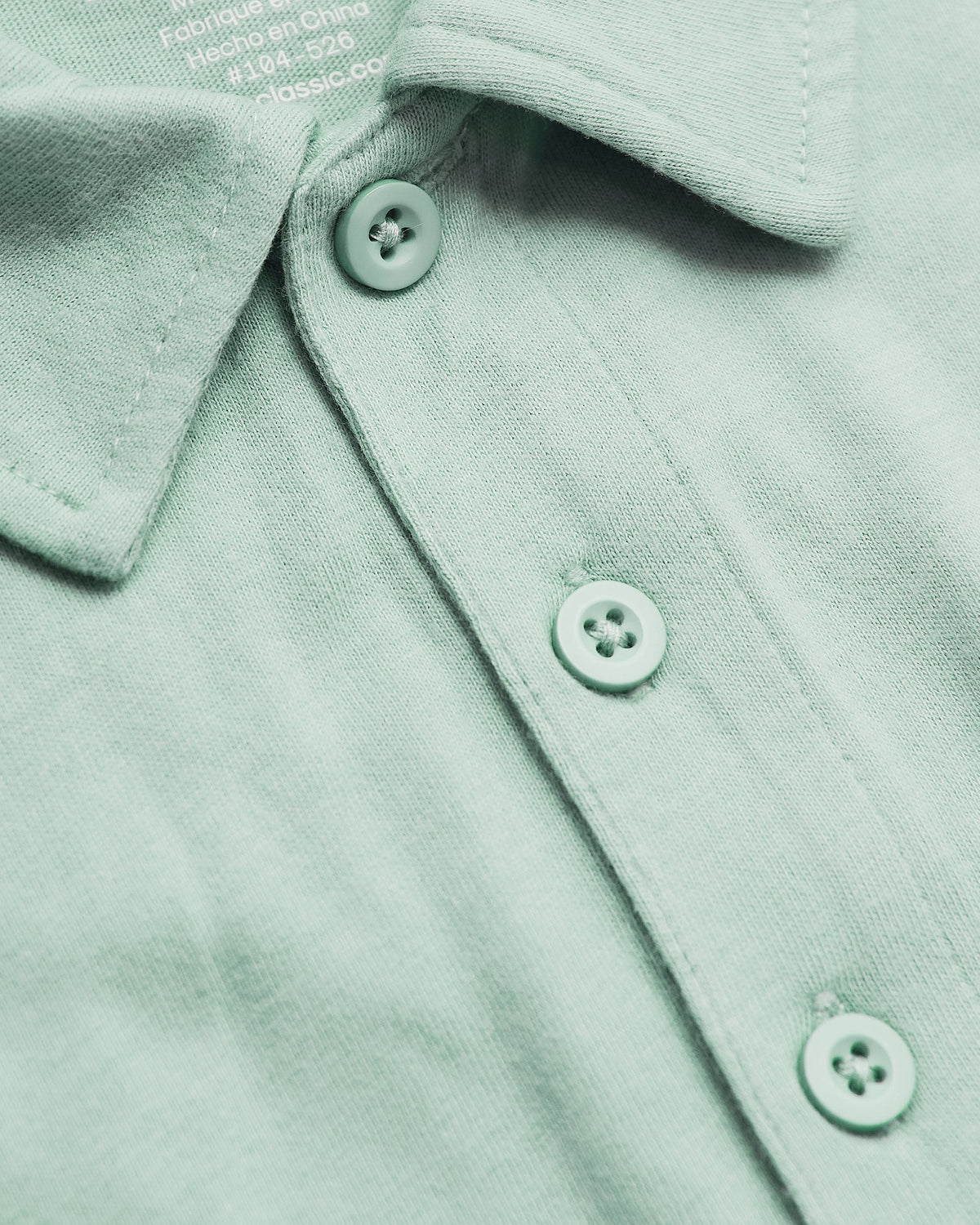 Heather Mist Classic Polo