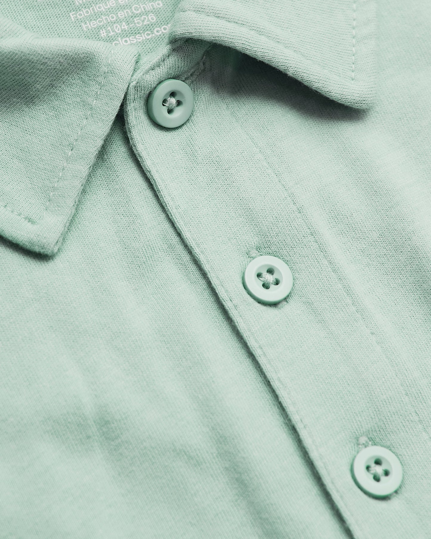 Heather Mist Classic Polo
