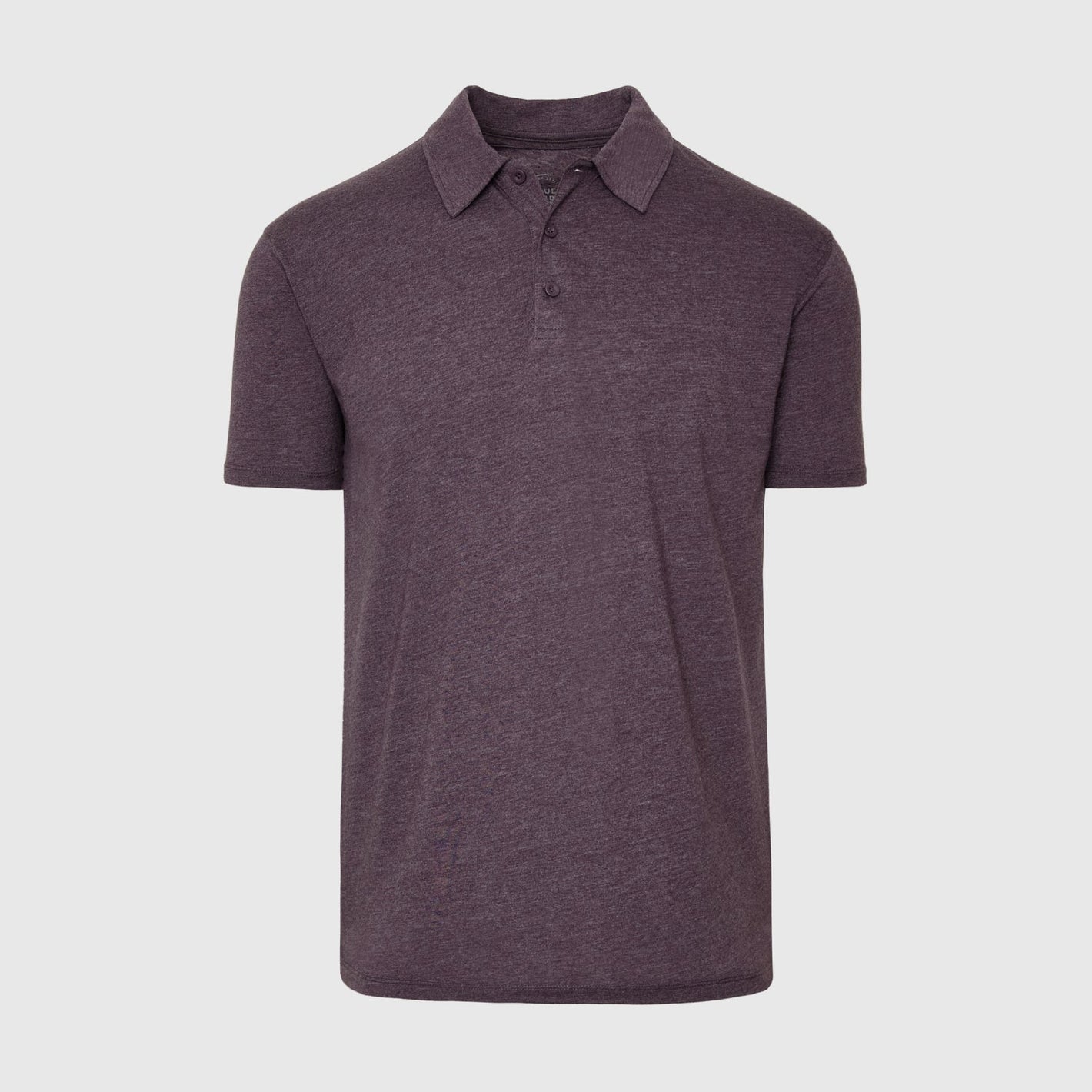 Heather Purple Short Sleeve Polo