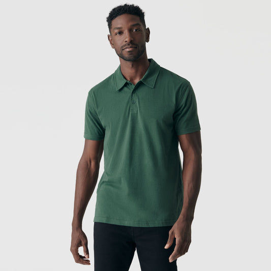 Hunter Green Classic Polo
