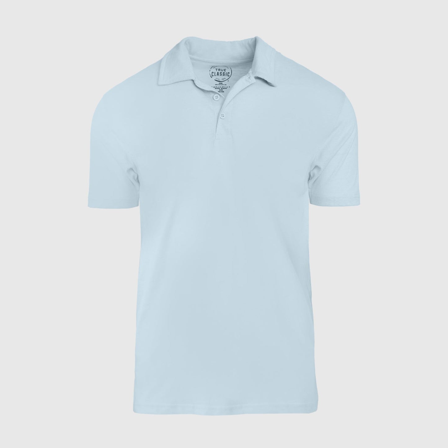 Pale Blue Short Sleeve Polo