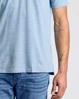 Heather Indigo Classic Polo