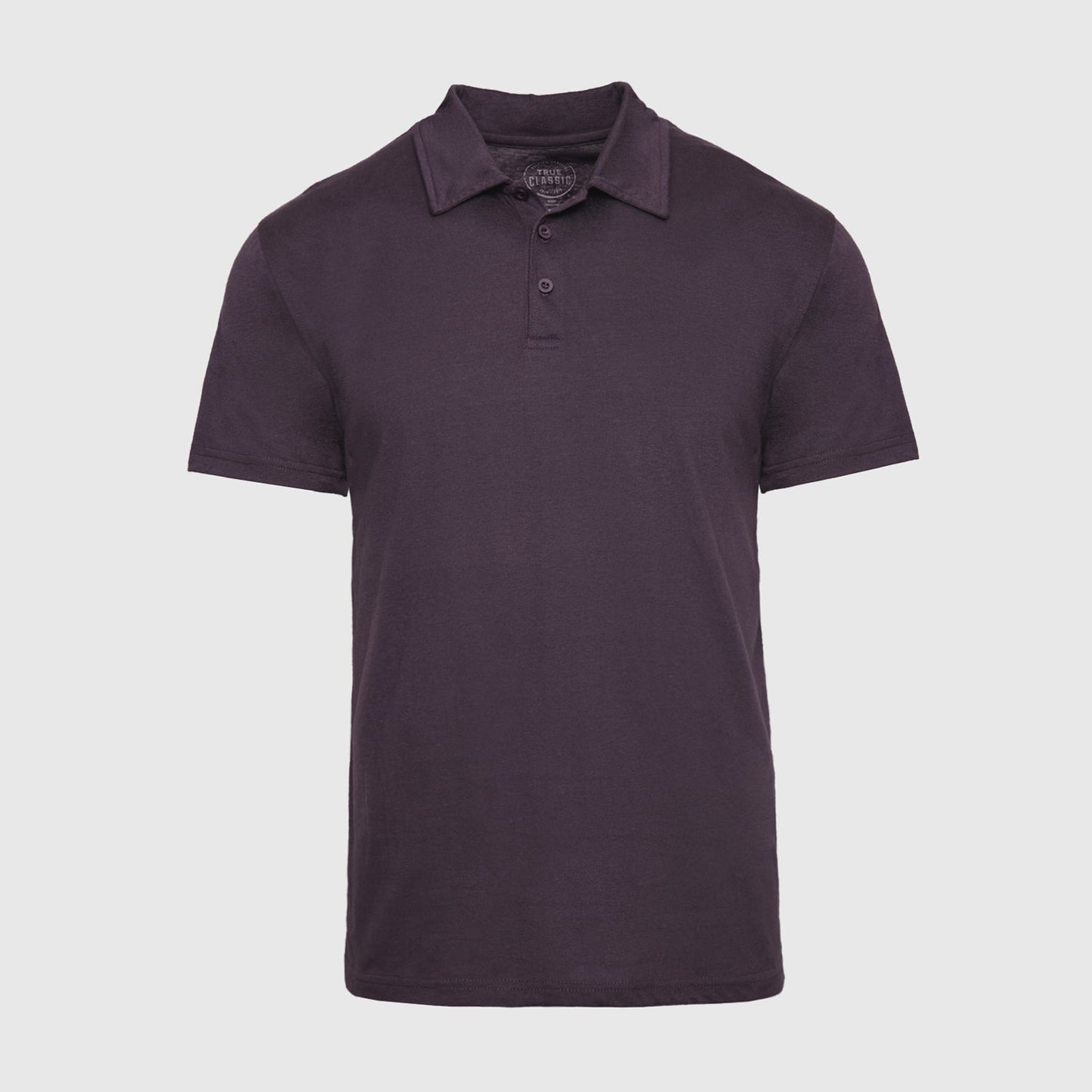 Dark Purple Short Sleeve Polo