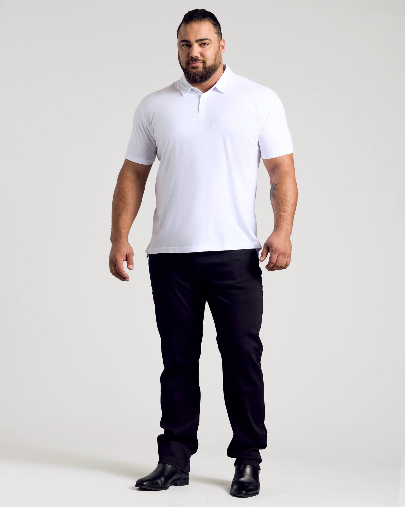 White Classic Polo