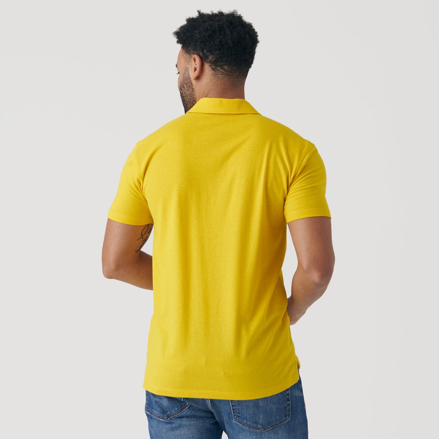 Yellow Classic Polo