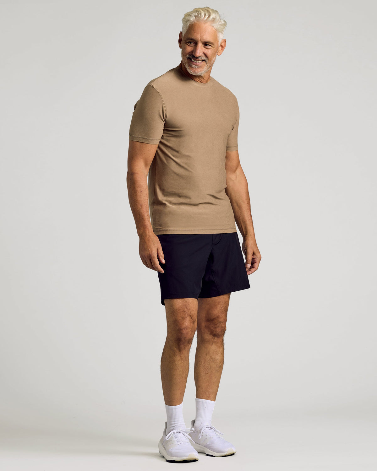 Driftwood Active Crew Neck Tee