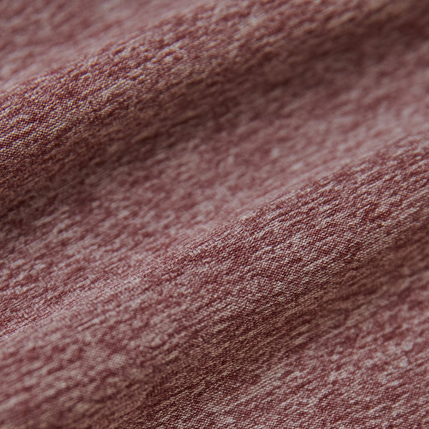 Heather Burgundy Active Crew Neck Tee
