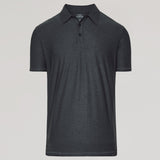 Charcoal Heather Gray Active Polo 2.0