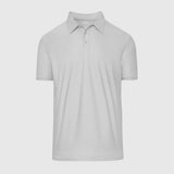 Light Heather Gray Active Polo 2.0