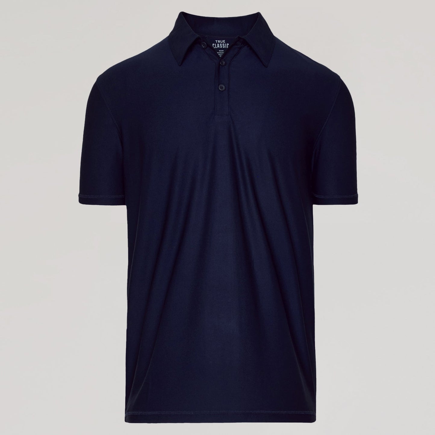 Navy Active Short Sleeve Polo