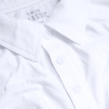 White Active Short Sleeve Polo