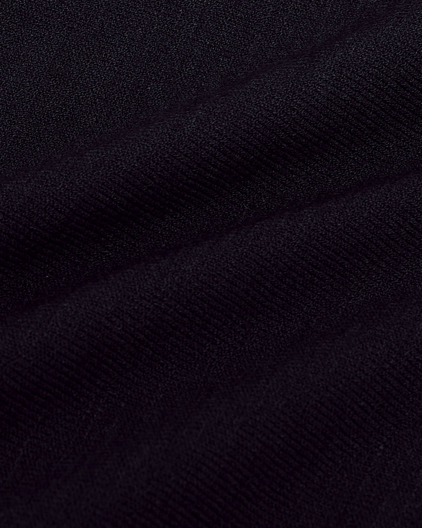 Black Short Sleeve Sweater Polo