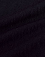 Black Short Sleeve Sweater Polo