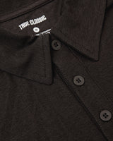 Dark Heather Cocoa Active Polo 2.0