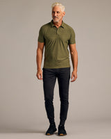 Dark Heather Pear Active Polo 2.0
