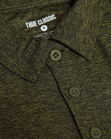 Dark Heather Pear Active Polo 2.0