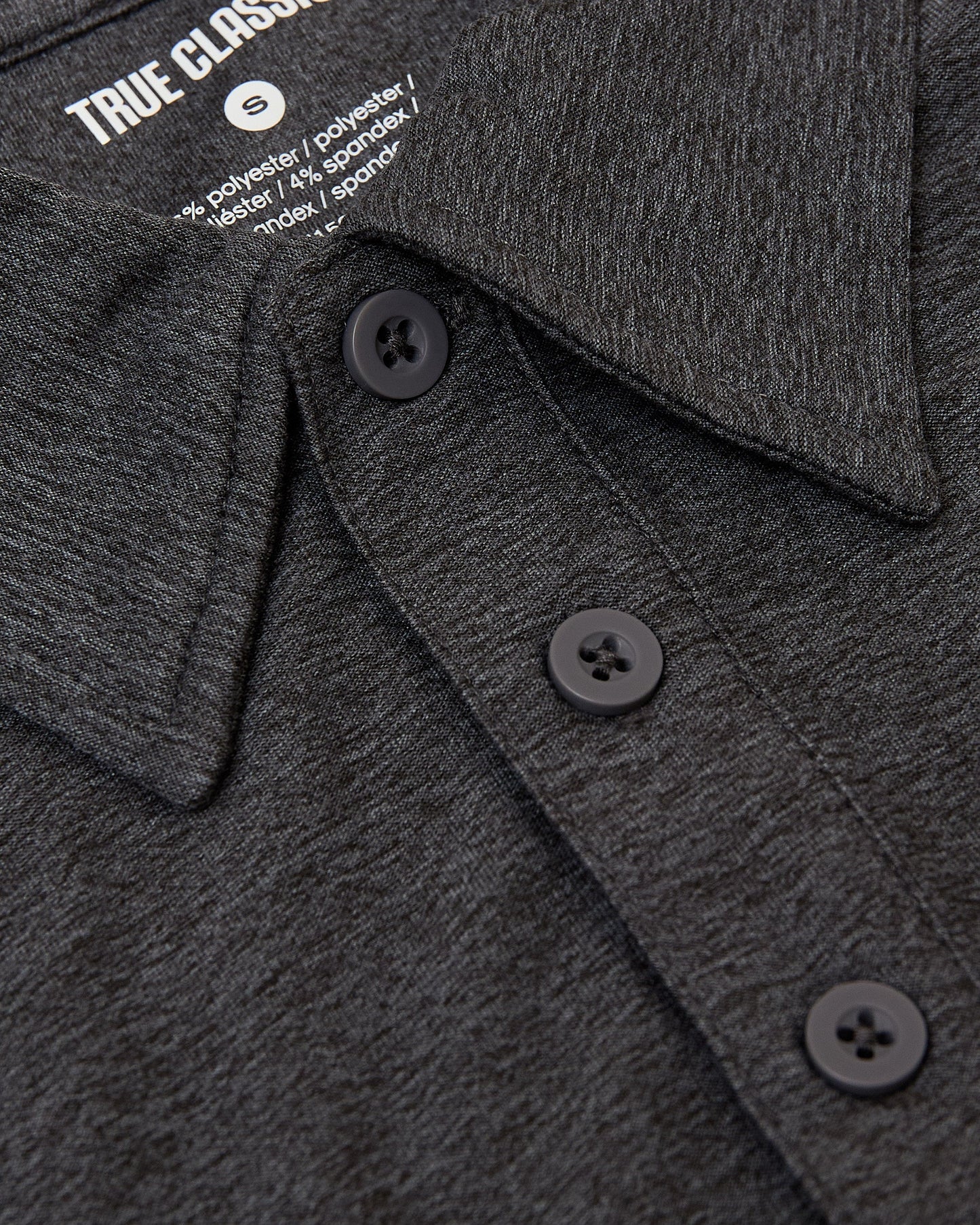 Dark Heather Tempest Active Polo 2.0