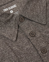 Heather Cocoa Active Polo 2.0