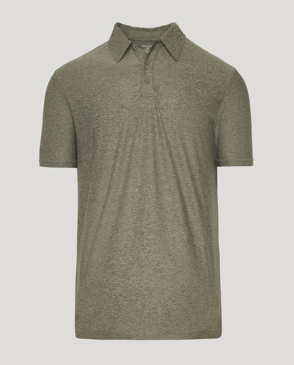 Heather Military Green Active Polo 2.0