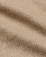 Dusty Taupe Short Sleeve Linen Shirt