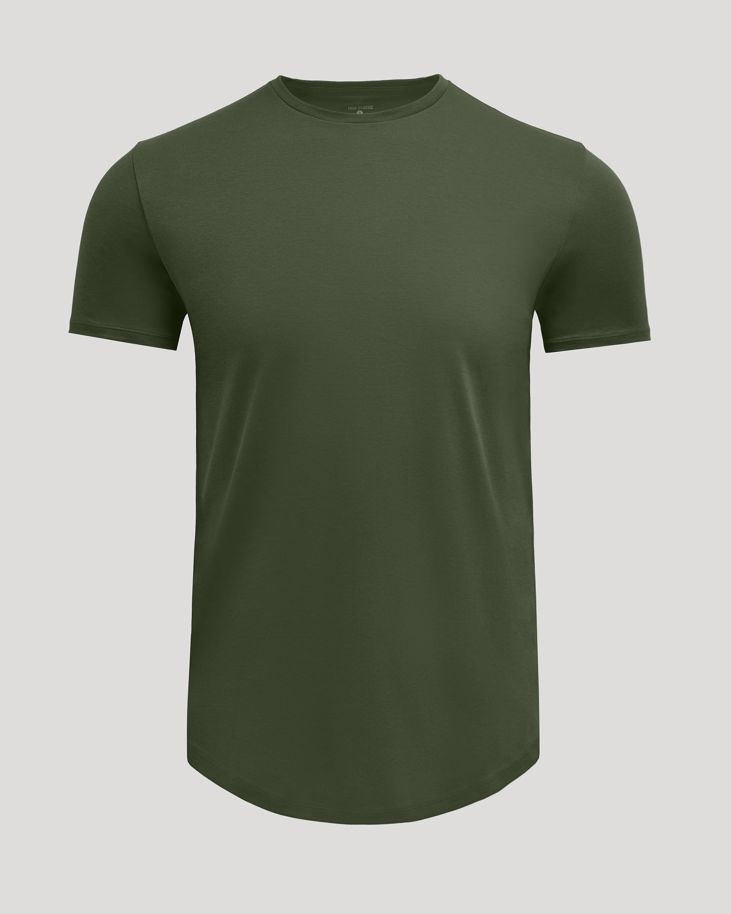 Grove Pima Crew Curved Hem