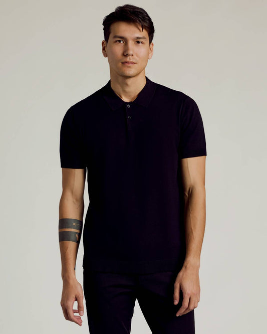 Black Dressy Polo