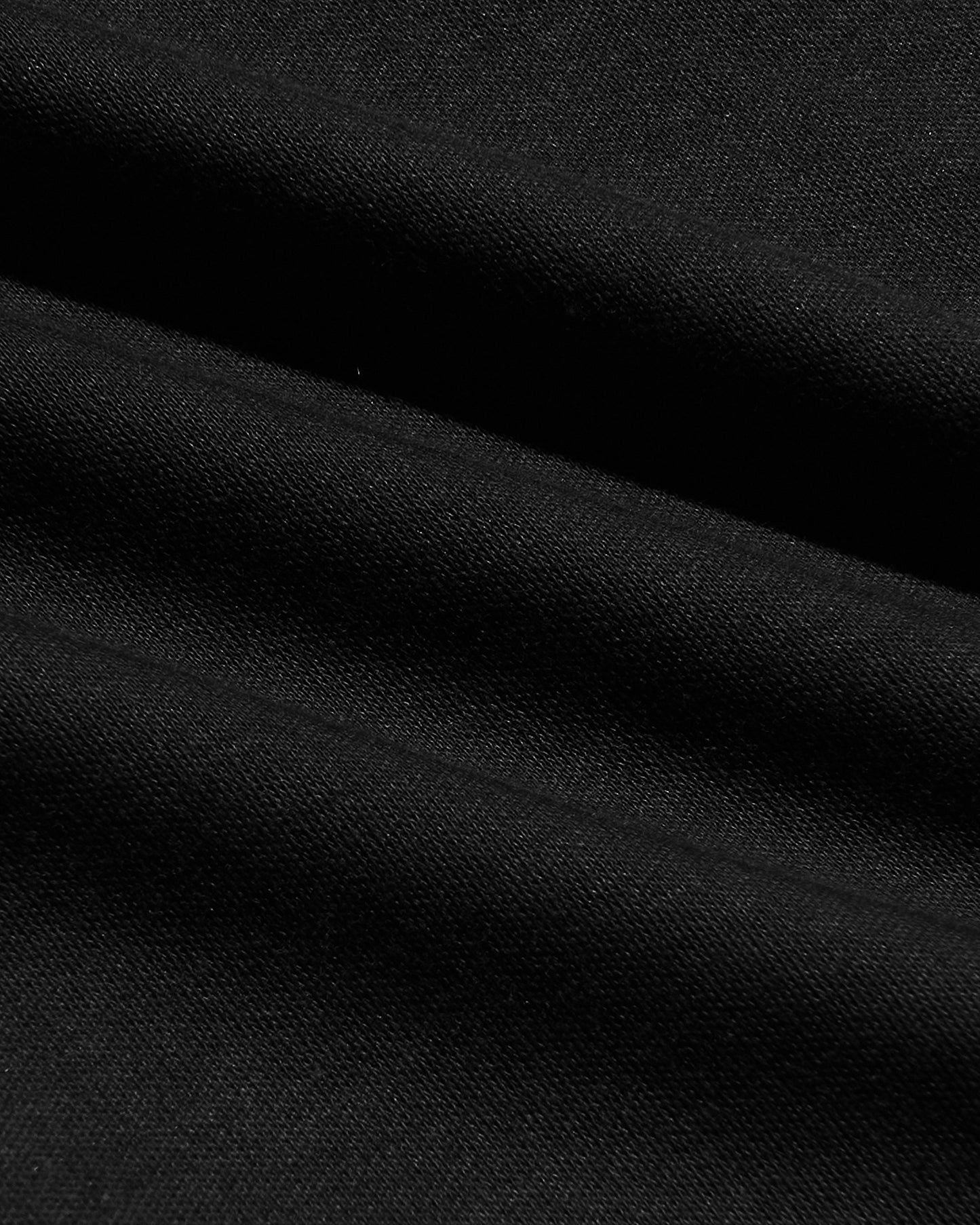 Black Pima Crew Neck