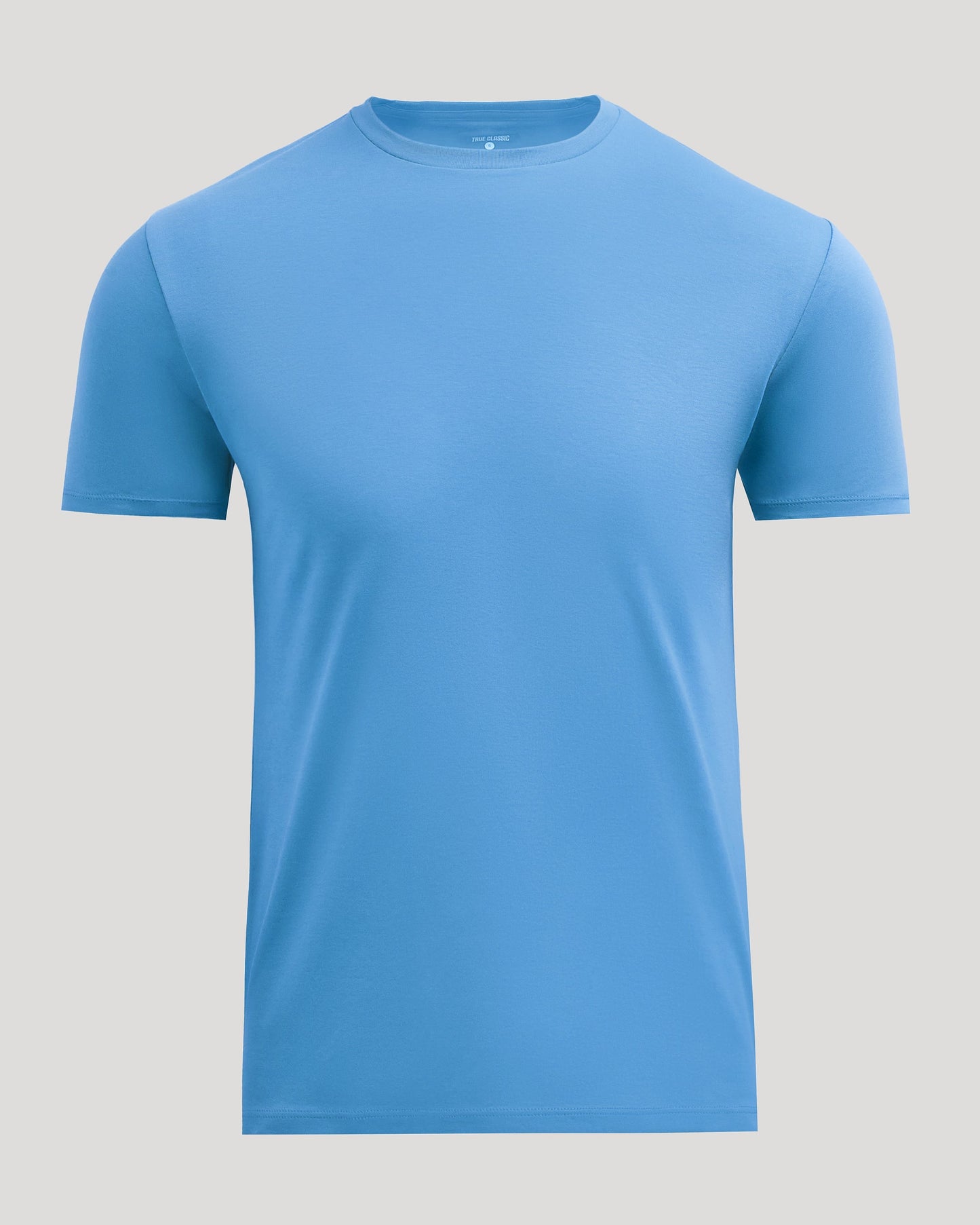 Cerulean Pima Crew Neck