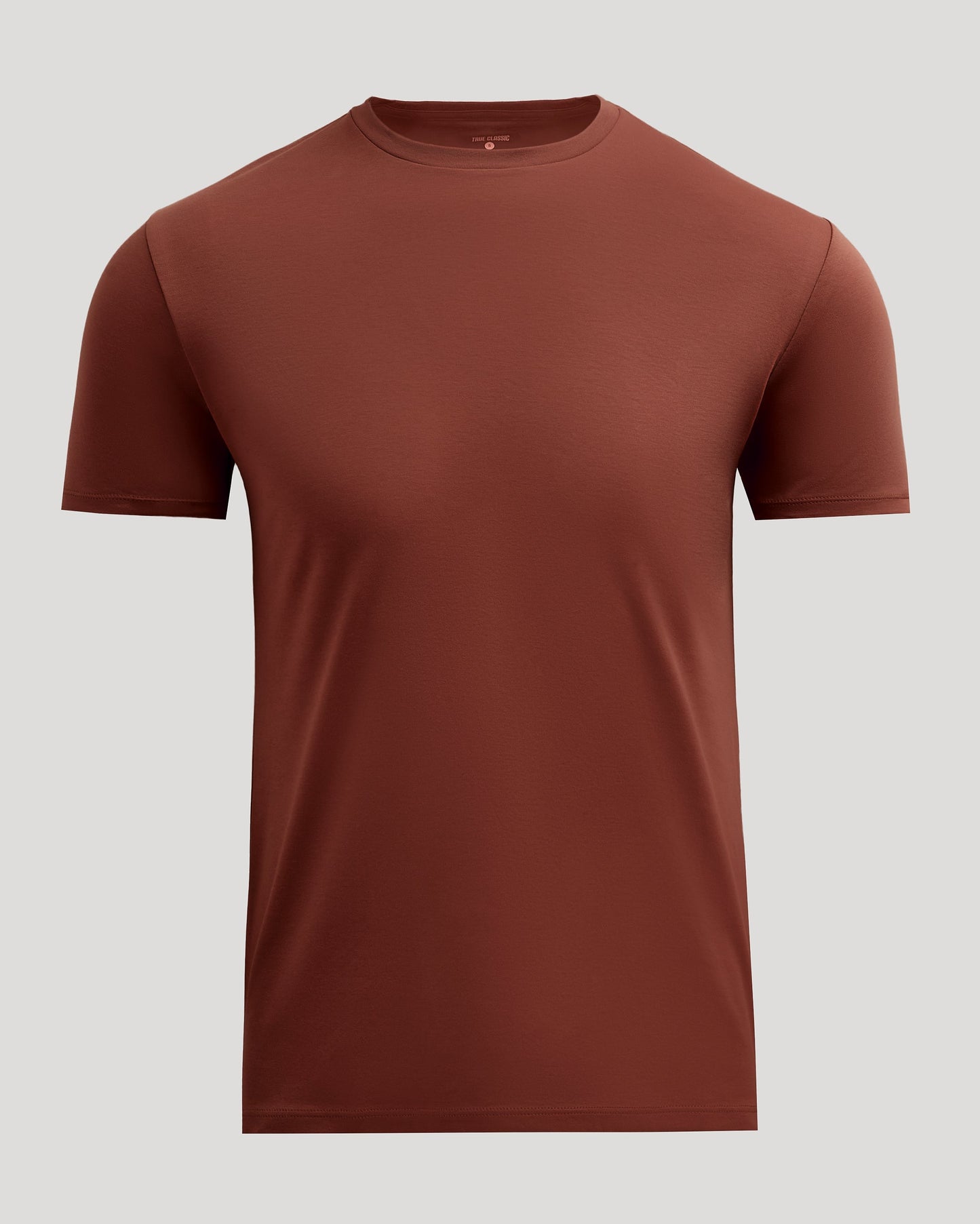 Chestnut Pima Crew Neck