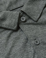 Charcoal Heather Gray Short Sleeve Comfort Knit Shirt