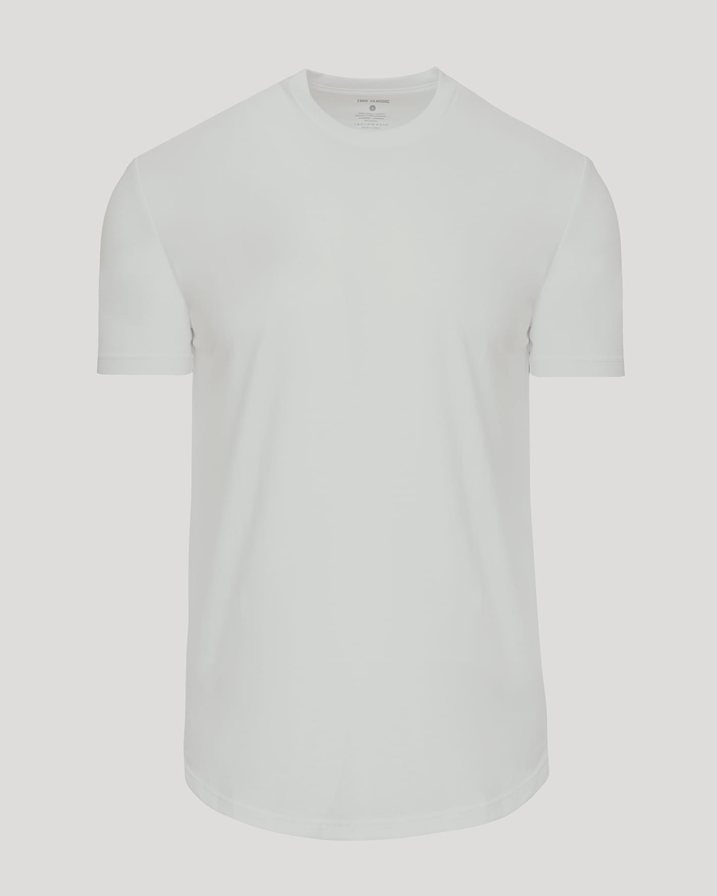 Vapor Curved Hem Classic Crew Neck