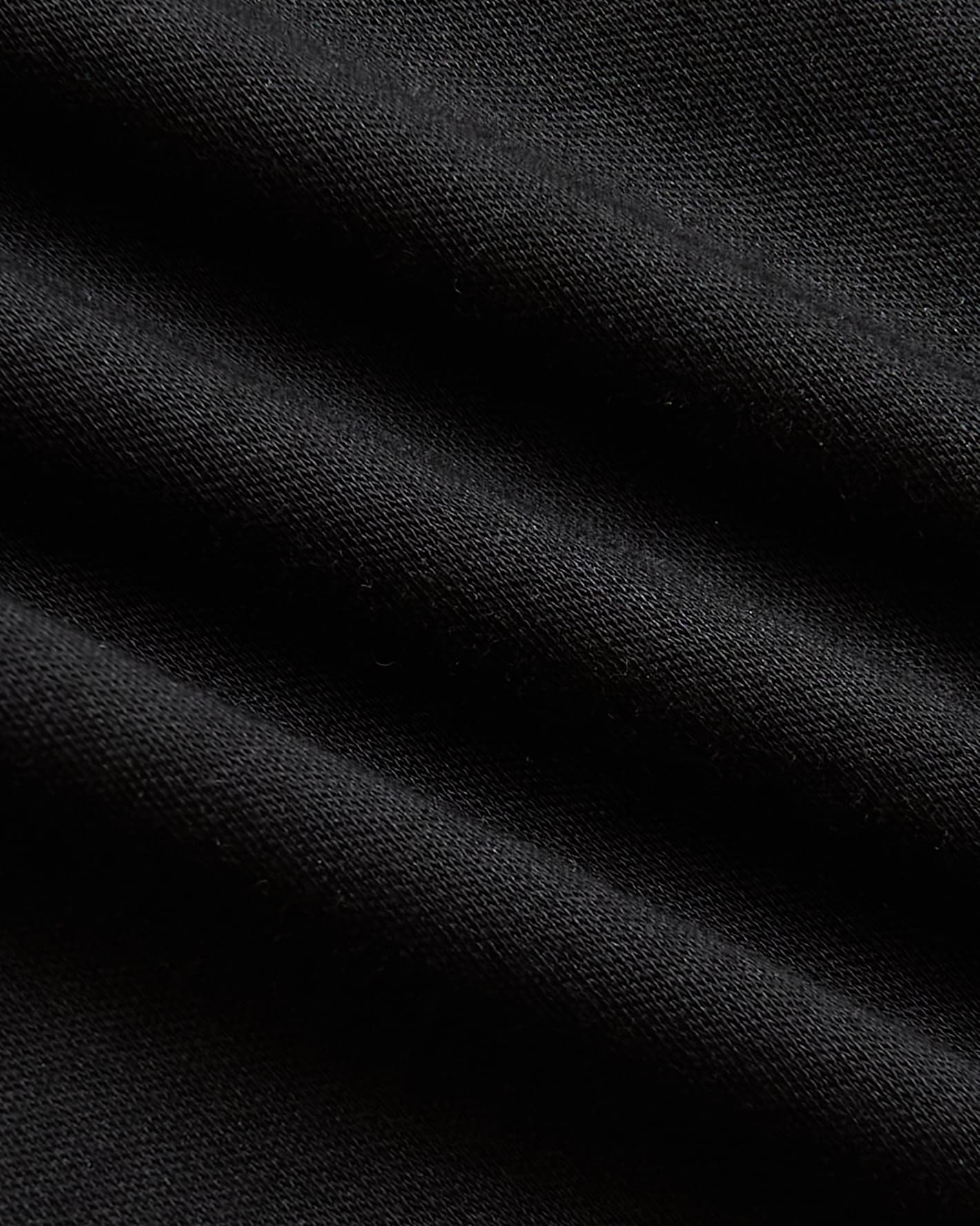 Womens Black Cropped Boxy Crew Neck Tee