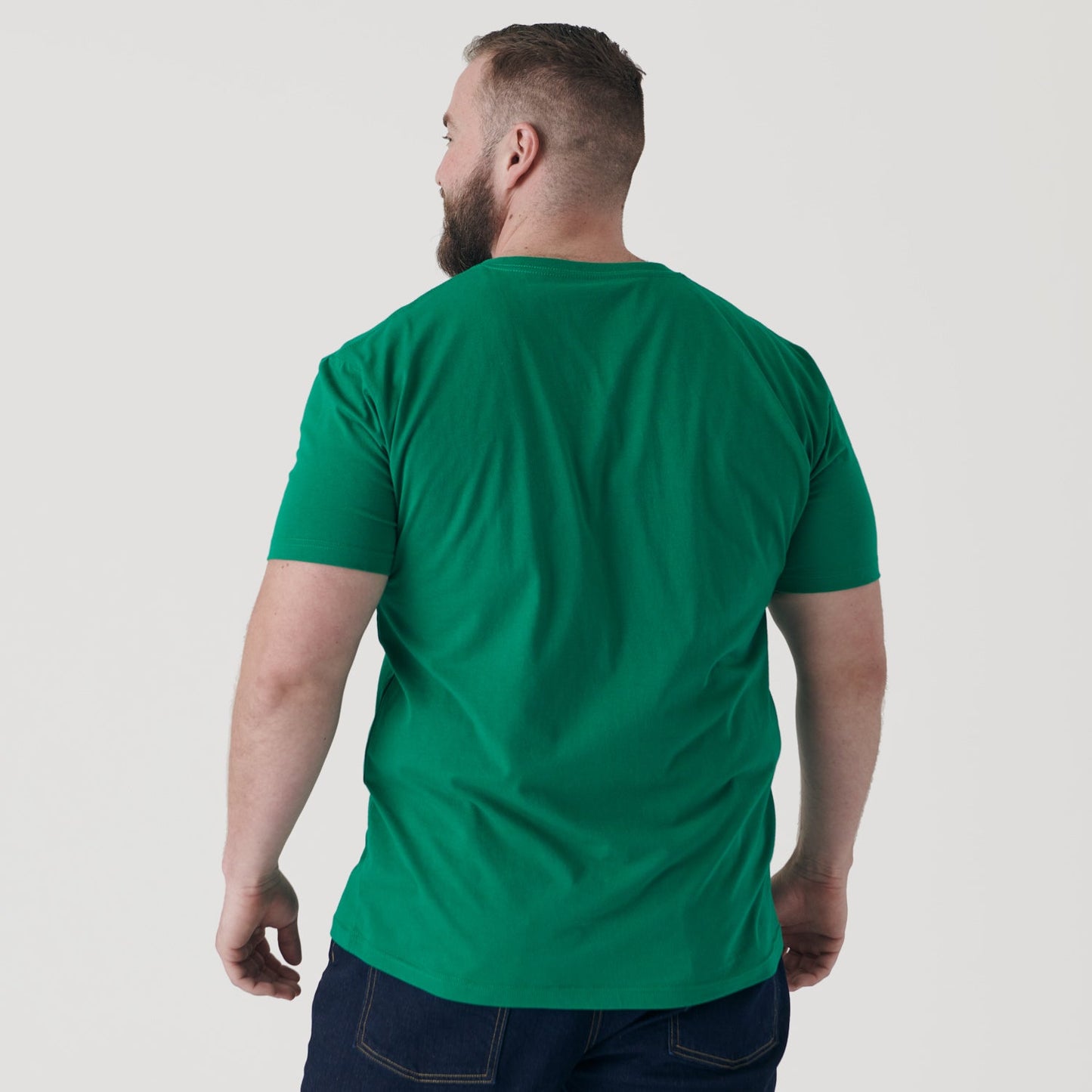 Kelly Green V-Neck Tee