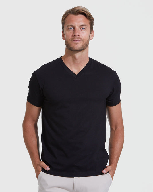 Black Classic V-Neck