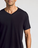 Black Classic V-Neck