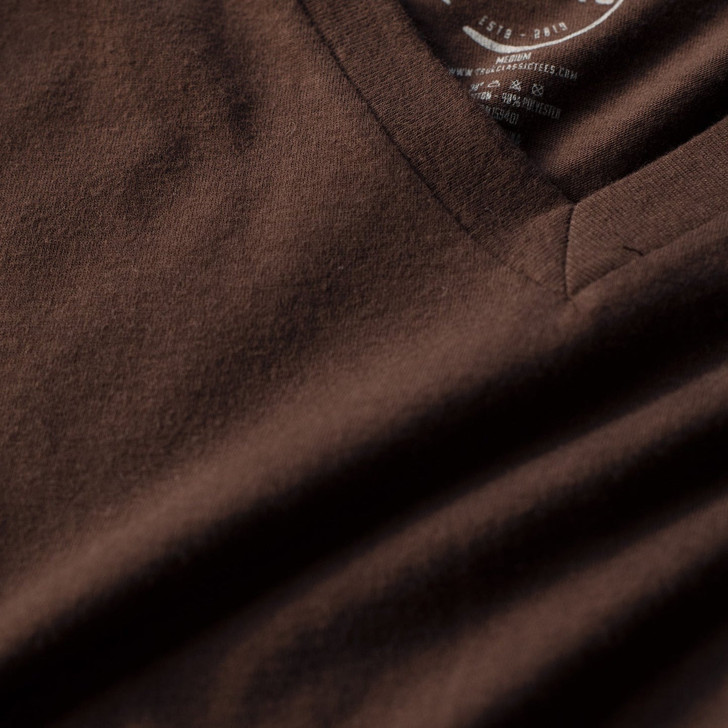Coffee V-Neck Tee