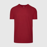 Crimson V-Neck Tee