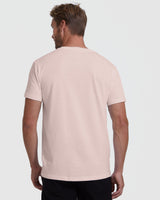 Dusty Pink V-Neck Tee