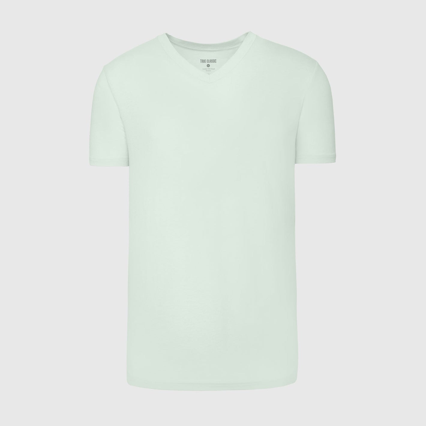 Green Lapis V-Neck Tee