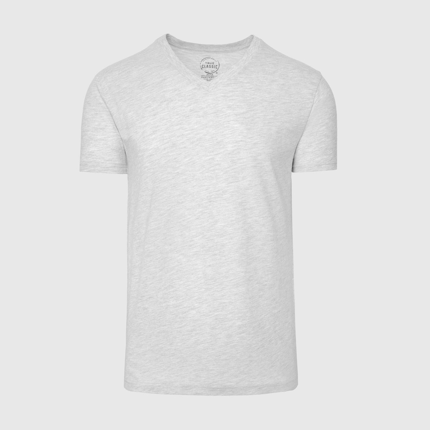 Light Heather Gray Classic V-Neck