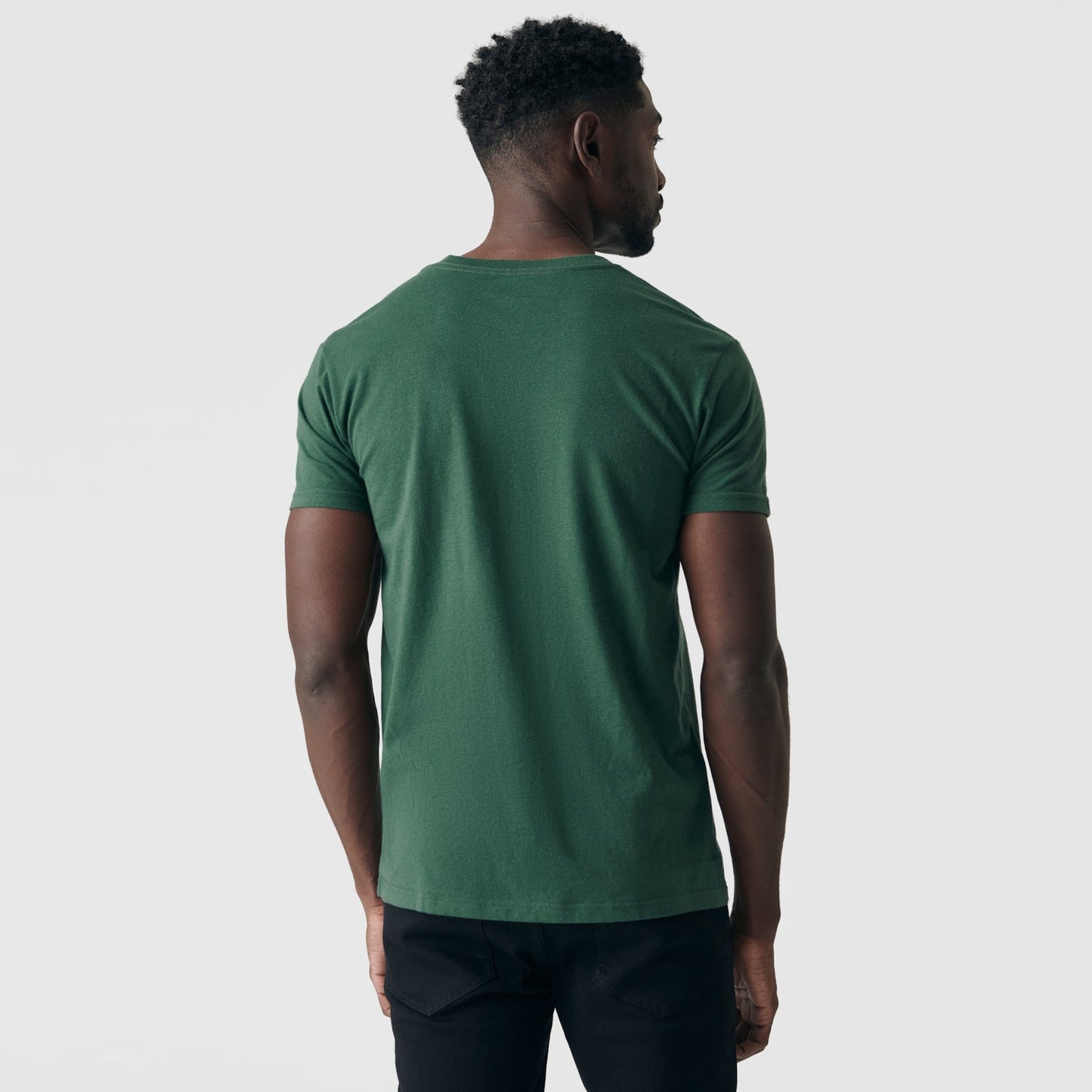 Hunter Green V-Neck Tee