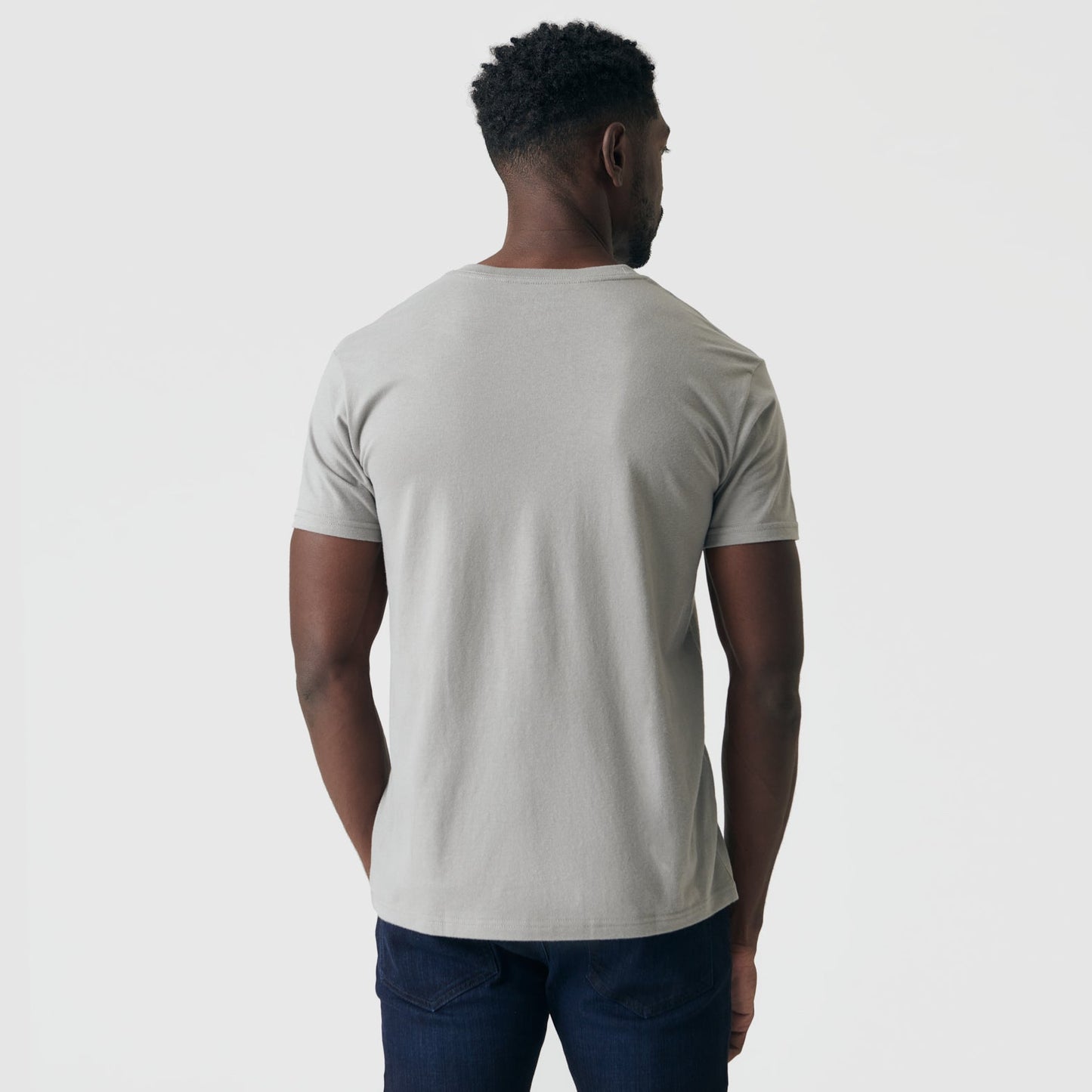 Iron Gray Classic V-Neck