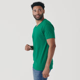 Kelly Green V-Neck Tee