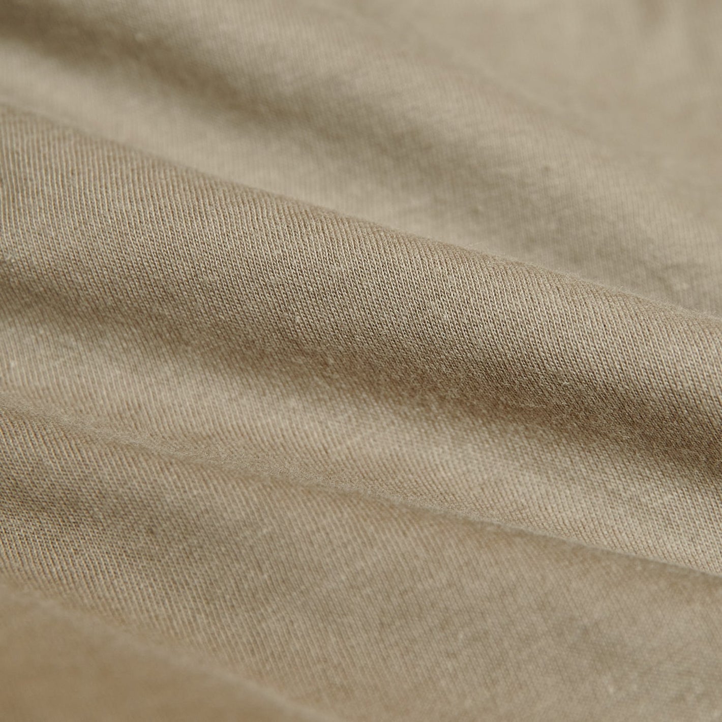 Military Beige Classic V-Neck