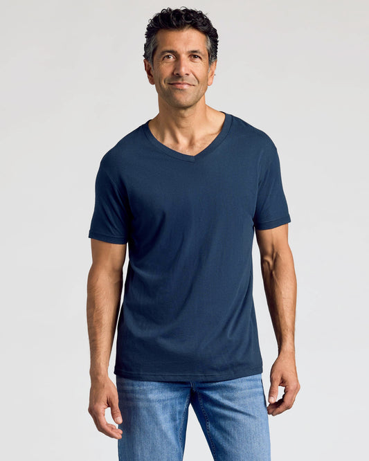 Navy Classic V-Neck