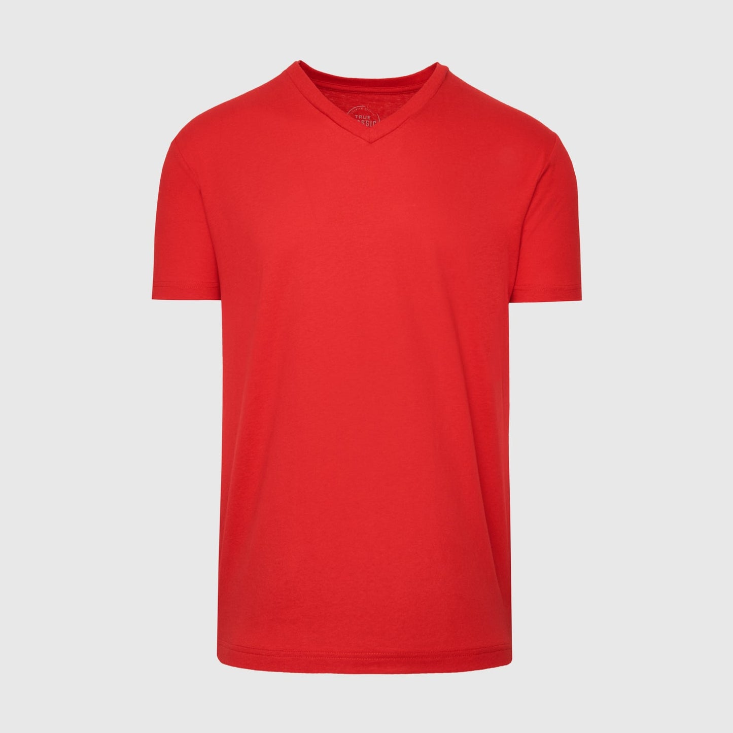 True Red V-Neck Tee